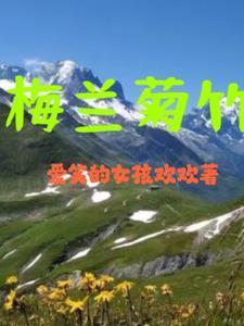 梅兰菊竹的生肖